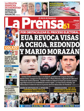 Cover of Diario La Prensa