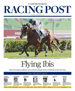 Cover of Racing Post (HK)