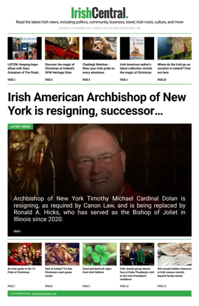 Cover of Irish Central