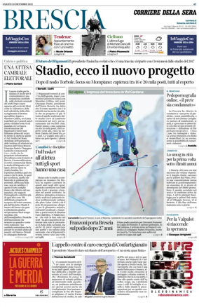 Cover of Corriere della Sera (Brescia)