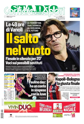 Cover of Corriere dello Sport Stadio (Firenze)