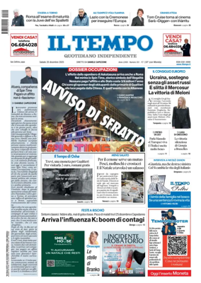 Cover of Il Tempo (Nazionale)