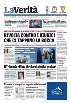 Cover of La Verita (Italia)