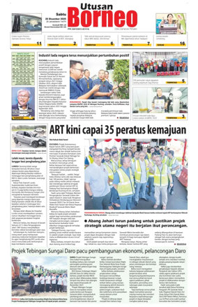 Cover of Utusan Borneo (Sarawak)