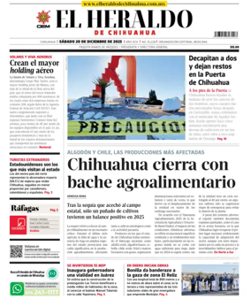 Cover of El Heraldo de Chihuahua