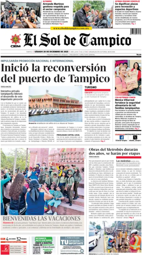 Cover of El Sol de Tampico