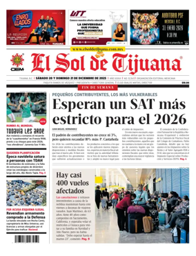 Cover of El Sol de Tijuana
