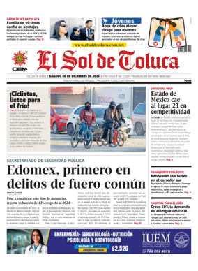 Cover of El Sol de Toluca