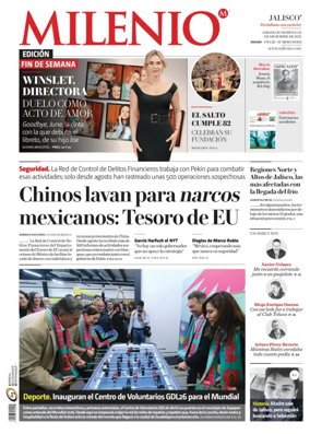 Cover of Milenio Jalisco