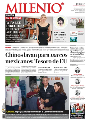 Cover of Milenio Puebla