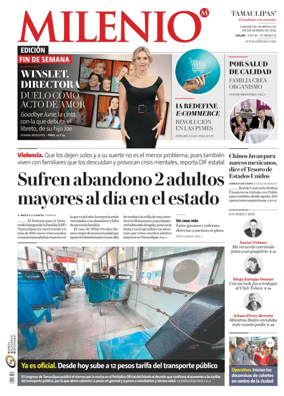 Cover of Milenio Tamaulipas