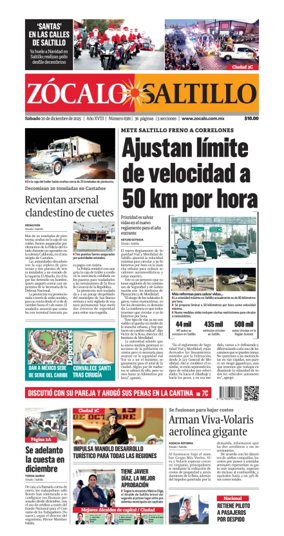 Cover of Zócalo Saltillo