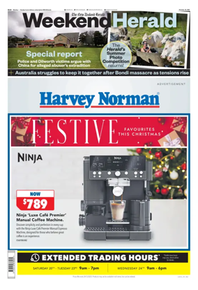 Cover of Weekend Herald