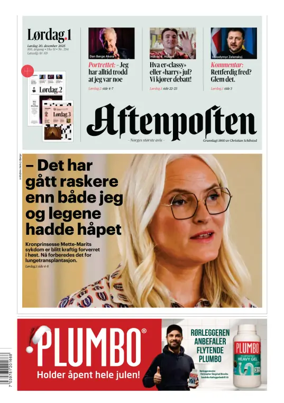 Cover of Aftenposten