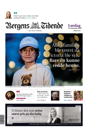 Cover of Bergens Tidende