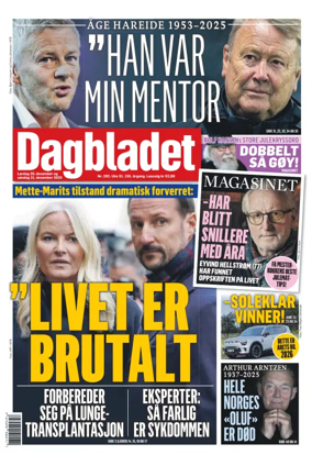 Cover of Dagbladet
