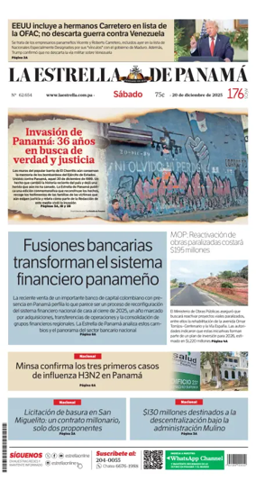 Cover of La Estrella de Panama