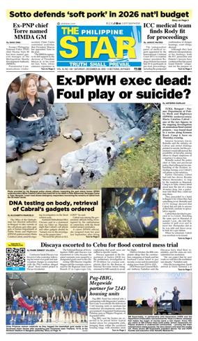 Cover of The Philippine Star