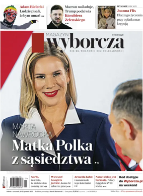 Cover of Gazeta Wyborcza