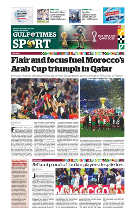 Cover of Gulf Times Sport