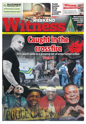 Cover of The Weekend Witness (South Africa)