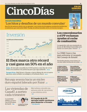 Cover of Cinco Días