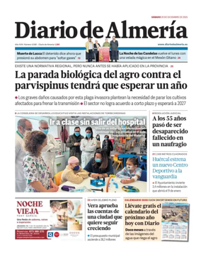 Cover of Diario de Almeria