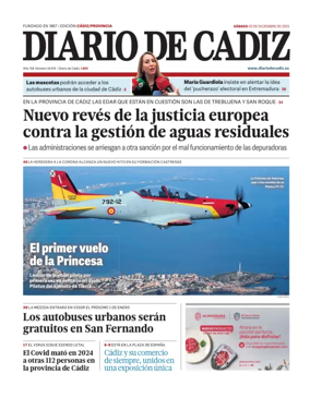 Cover of Diario de Cadiz