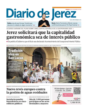 Cover of Diario de Jerez