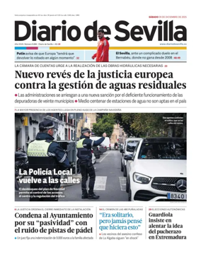 Cover of Diario de Sevilla