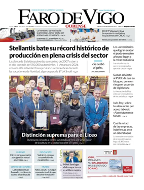 Cover of Faro de Vigo (Ourense)