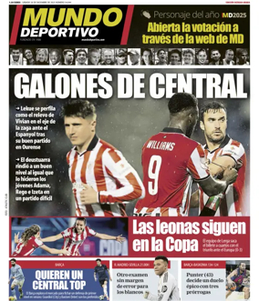 Cover of Mundo Deportivo (Bizkaia-Araba)