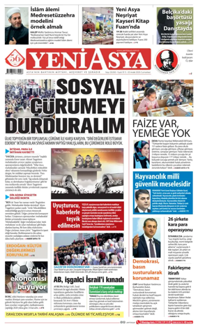 Cover of Yeni Asya
