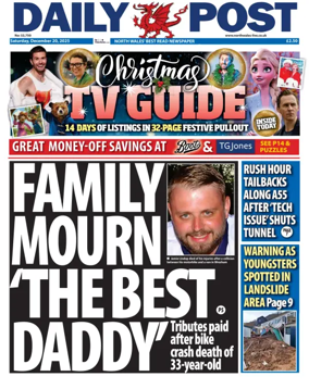 Cover of Daily Post (North Wales)