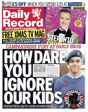Cover of Daily Record