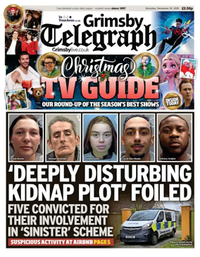 Cover of Grimsby Telegraph