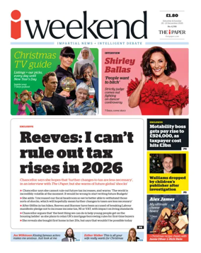 Cover of iNews Weekend