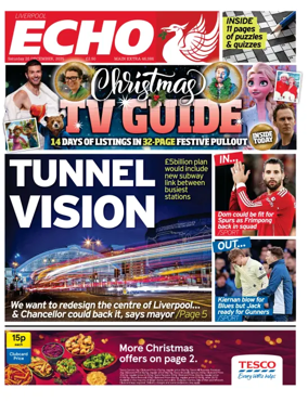 Cover of Liverpool Echo