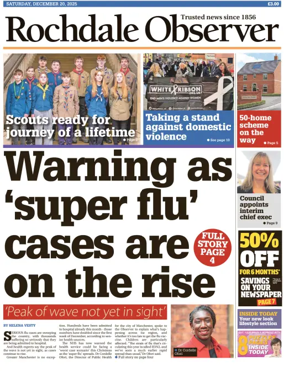 Cover of Rochdale Observer