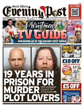 Cover of South Wales Evening Post