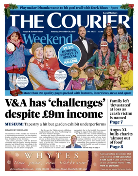 Cover of The Courier & Advertiser (Angus and The Mearns Edition)