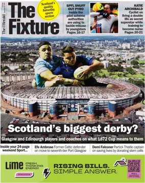 Cover of Herald Sport
