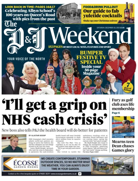 Cover of The Press and Journal (Aberdeenshire)