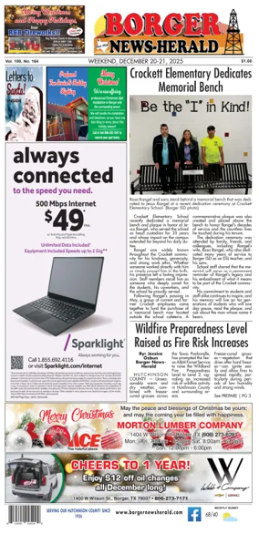 Cover of Borger News-Herald