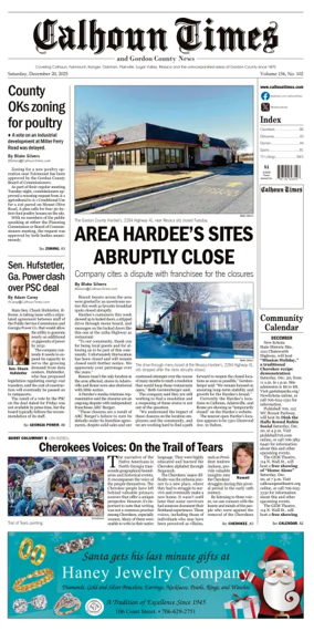 Cover of Calhoun Times