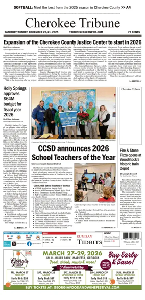 Cover of Cherokee Tribune