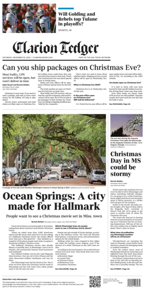 Cover of Clarion Ledger