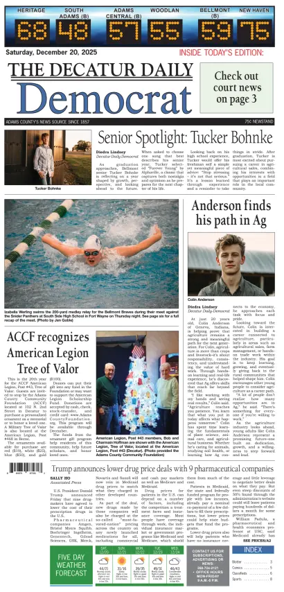 Cover of The Decatur Daily Democrat