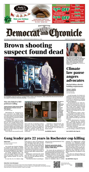 Cover of Democrat and Chronicle