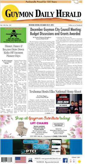 Cover of Guymon Daily Herald